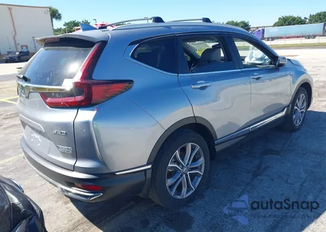 2022 Honda Cr-V Hybrid Touring from USA, damaged, VIN 5J6RT6H94NL002967